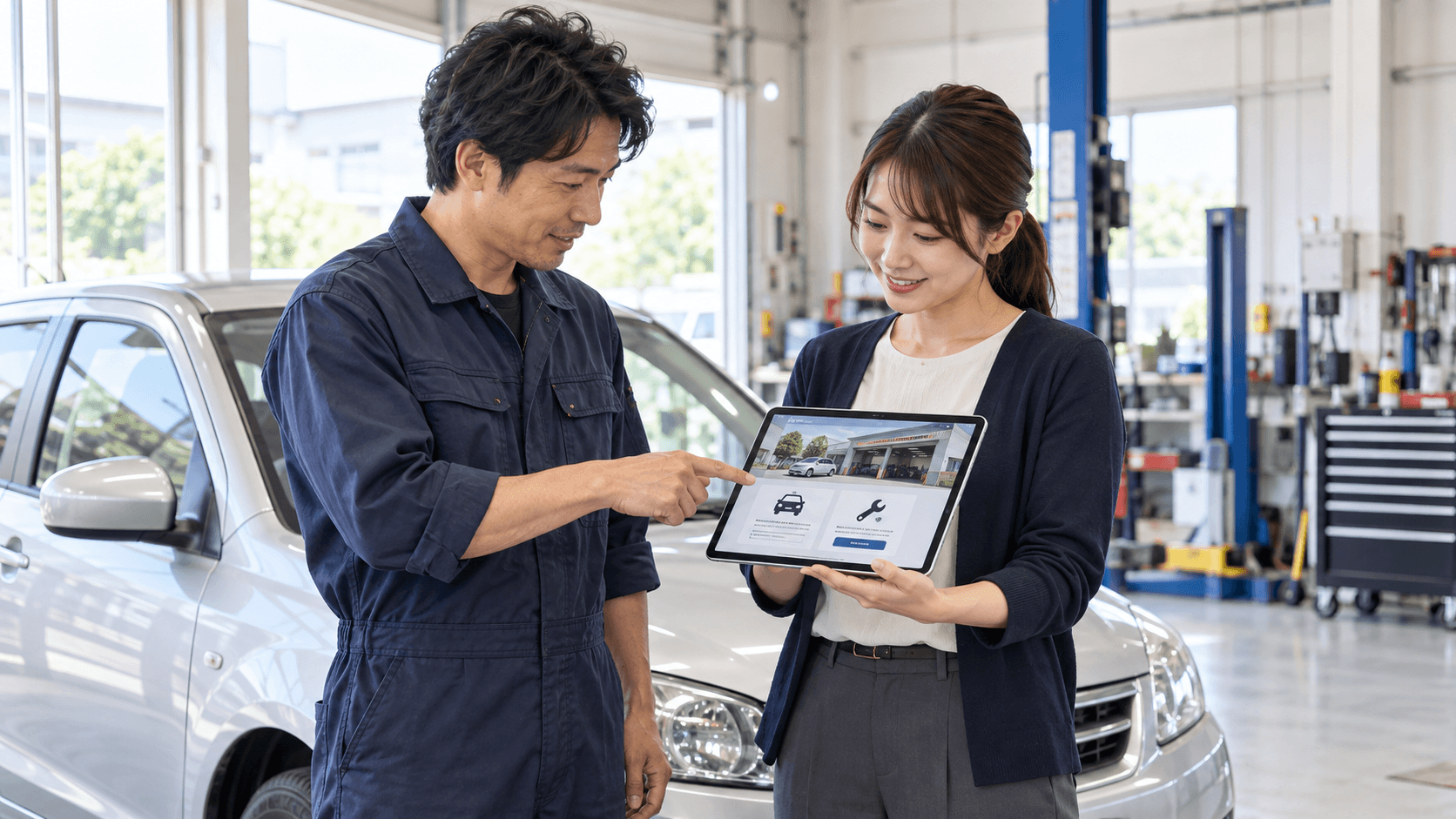 自動車整備工場のホームページ制作｜車検・修理の相談につながる情報とページ構成